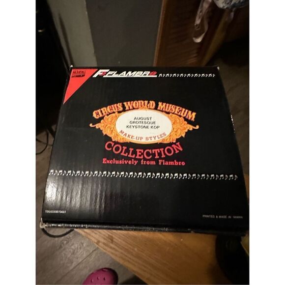 Flambro Circus World Museum Mechanical Movement Clown Grotesque Musical Song - Picture 8 of 11